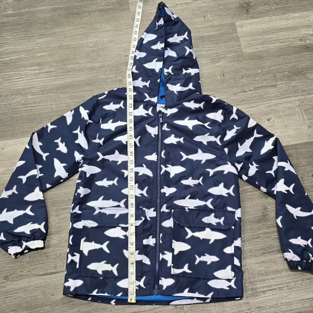 Carter's Shark Print Windbreaker Rain Jacket